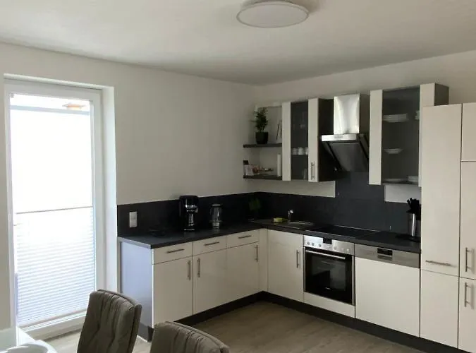 Appartement Neubauwohnung Eigener Eingang Mit Balkon 66qm Fulde